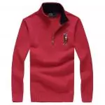 polo-ralph lauren pulls hommes 2019U chute hiver choi cheval 9203 rouge